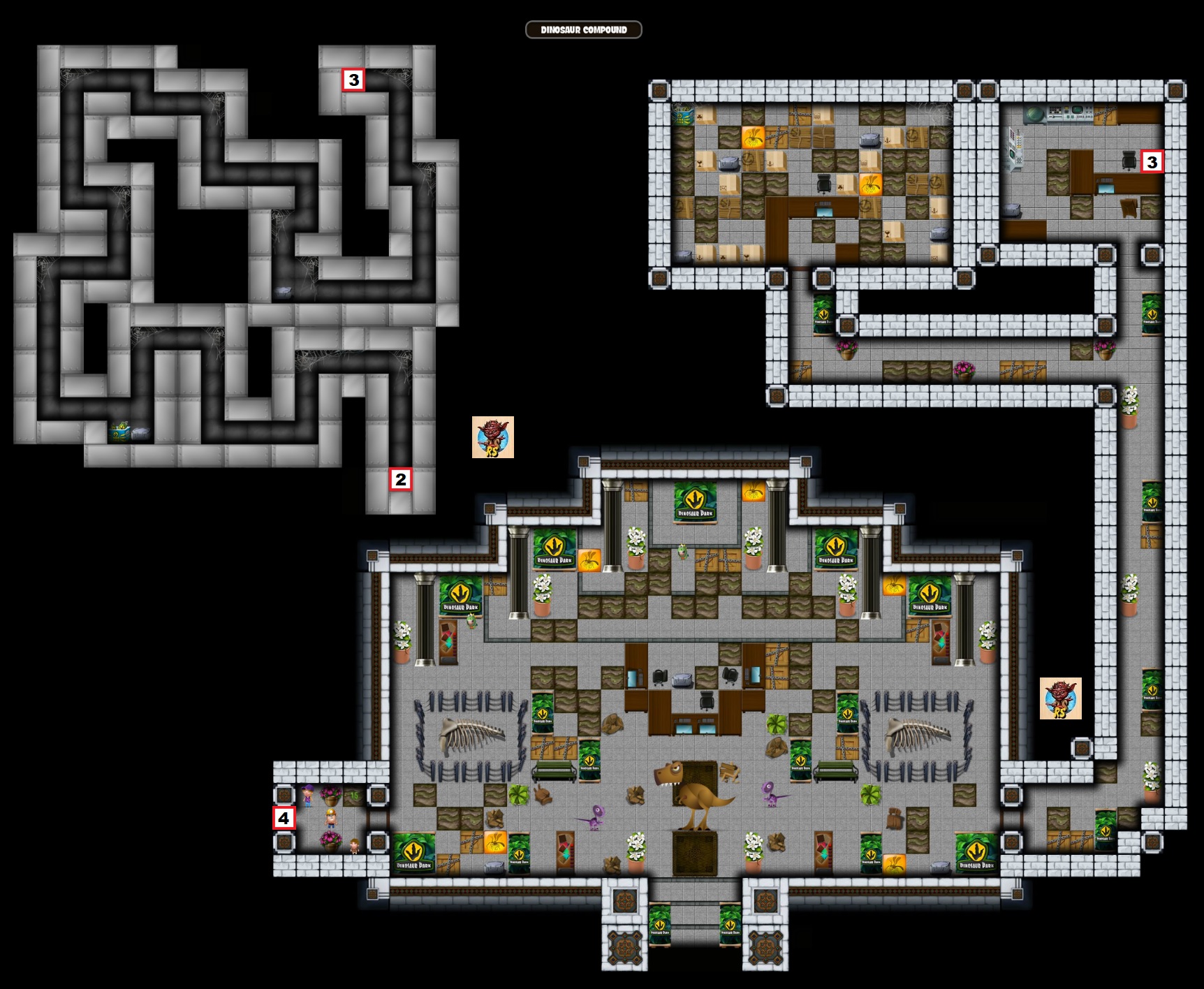 build a dino locations